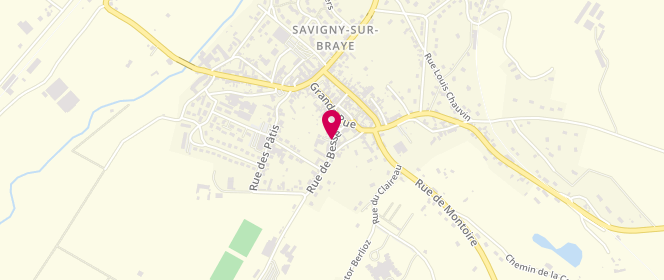 Plan de Les Lucioles - Savigny Sur Braye, 4 Route de Bessé, 41360 Savigny-sur-Braye