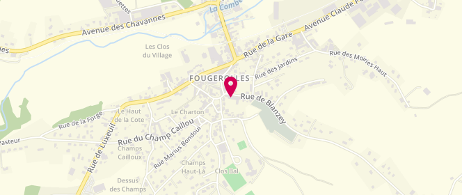 Plan de Accueil de loisirs, 10 Rue de Blanzey, 70220 Fougerolles-Saint-Valbert