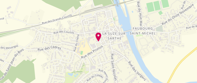 Plan de Accueil de loisirs - 3/11 Ans - La Suze Sur Sarthe, 1 Rue de la Renardière, 72210 La Suze-sur-Sarthe