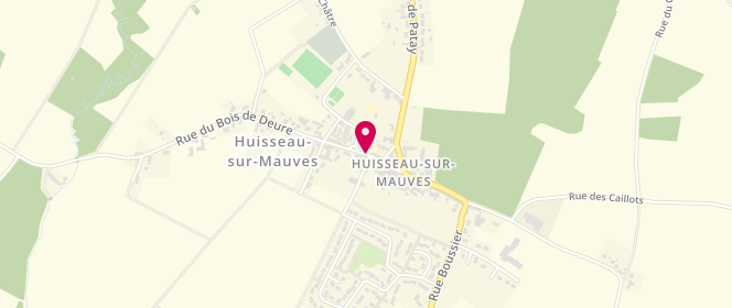Plan de Accueil de loisirs Municipal de Huisseau sur Mauves, 118 Rue du Bois de Deure, 45130 Huisseau-sur-Mauves