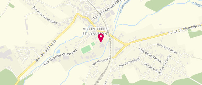 Plan de Acm Aillevillers, 3 Place Pierre Bolle, 70320 Aillevillers-et-Lyaumont