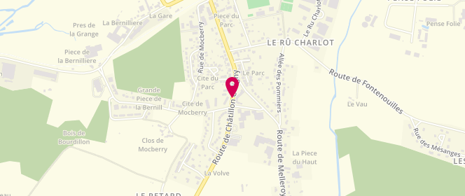 Plan de Accueil de loisirs Chateau Renard 3Cbo, 525 Route de Châtillon Coligny, 45220 Château-Renard