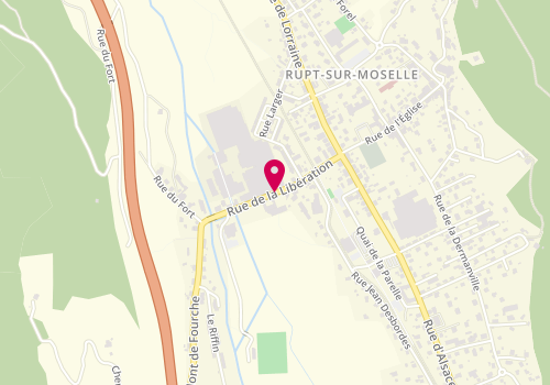 Plan de Accueil de loisirs de la commune de Rupt sur Moselle, 31 Rue de la Liberation, 88360 Rupt-sur-Moselle