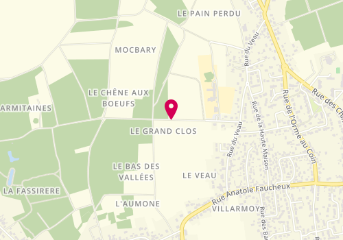 Plan de Centre de loisirs Marcel Pagnol 3/8 ans, Rue du Grand Clos, 45770 Saran