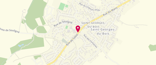 Plan de Accueil Mercredis - Bocage Cenomans, 24 Rue de Sablé, 72700 Saint-Georges-du-Bois