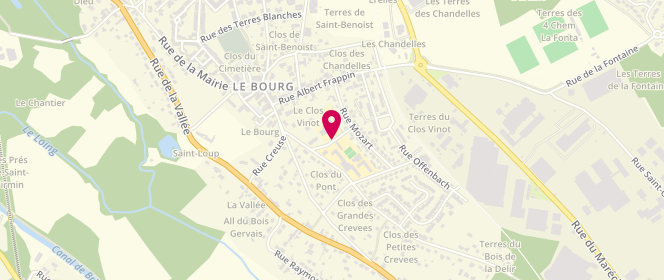 Plan de Au Clos Vinot - Mercredi - Amilly, Rue Rouget de Lisle, 45200 Amilly