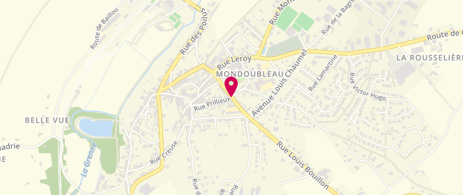 Plan de Accueil de loisirs - Mondoubleau, Maison Consigny Rue Saint Denis, 41170 Mondoubleau