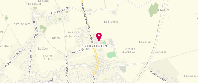 Plan de Accueil extrascolaire - Rebrechien - Ccf, 2 Rue Marguerite de Guitaut, 45470 Rebréchien