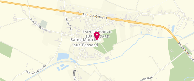 Plan de Accueil de loisirs périscolaire De saint Maurice Sur Fessard, 5 Impasse de l'Ecole, 45700 Saint-Maurice-sur-Fessard