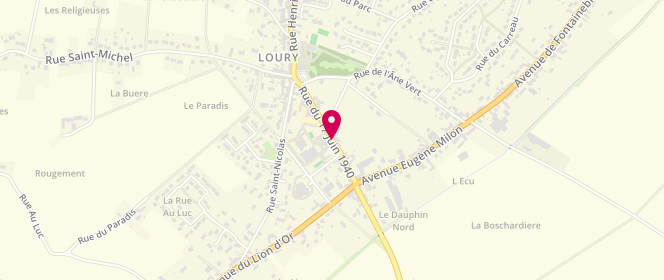 Plan de Accueil extrascolaire - Loury - Ccf, 208 Rue du 17 Juin 1940, 45470 Loury