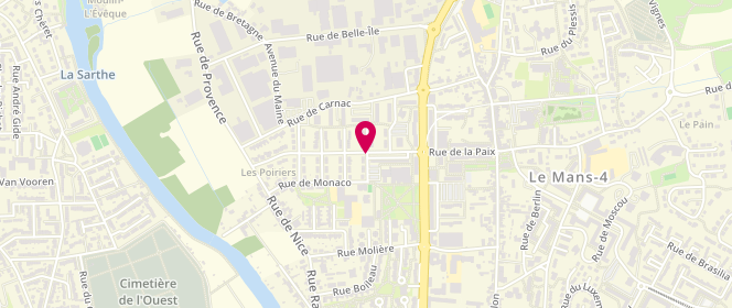 Plan de Activites périscolaires - Jsc - Gymnase Georges Braque, Place d'Arcachon, 72190 Coulaines