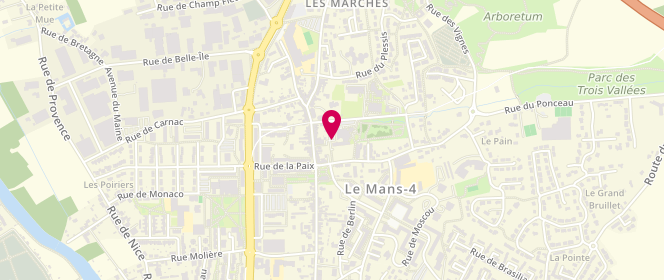 Plan de Activites périscolaires - Jsc - Coulaines - Gymnase Guillotin, Place de la Gironde, 72190 Coulaines