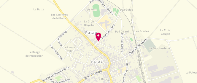 Plan de Accueil de loisirs de Patay, 32 Boulevard du 2 Décembre 1870, 45310 Patay