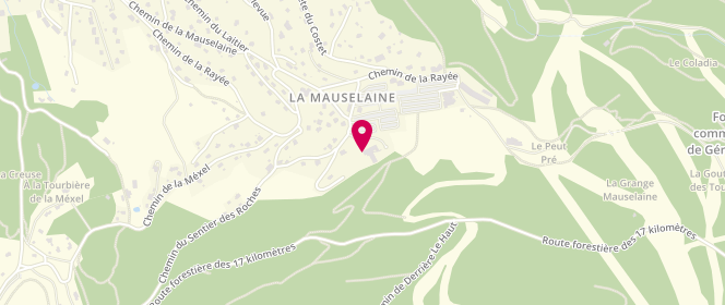Plan de Accueil de loisirs - Odcvl Le Tremplin De La Mauselaine, 25 Chemin du Rond Faing, 88400 Gérardmer