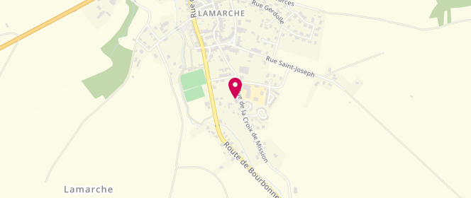 Plan de Accueil périscolaire de la CC Les Vosges Côtés Sud Ouest à Lamarche, 6 Rue de la Croix de Mission, 88320 Lamarche