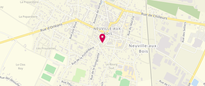 Plan de Maison Des Jeunes - Neuville Aux Bois, 8 Rue Félix Desnoyers, 45170 Neuville-aux-Bois