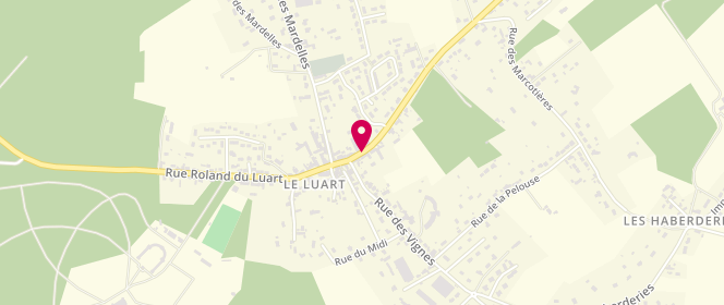 Plan de Centre de loisirs - Aps Ecole Maternelle - le Luart, 14 Rue des Bains, 72390 Le Luart