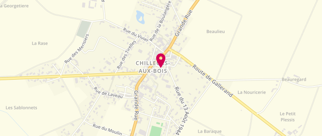 Plan de Animado - Chilleurs Aux Bois - Ccdp, 8 Rue des Déportés, 45170 Chilleurs-aux-Bois