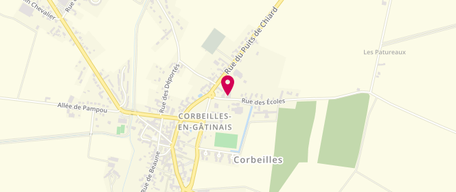 Plan de Accueil périscolaire Corbeilles / Mairie Corbeilles, 1 Rue des Ecoles, 45490 Corbeilles