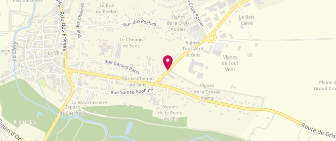 Plan de PS - Centre Culturel de l'Enfance - Ferrières en Gâtinais, 4 Avenue de Verdun, 45210 Ferrières-en-Gâtinais