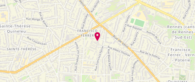 Plan de Accueil de loisirs 3-12 ans - Comité de quartier Francisco Ferrer - Rennes, 40 Rue Montaigne, 35200 Rennes