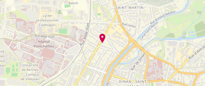 Plan de Accueil de loisirs 6-10 ans - MQ la Maison Bleue - Rennes, 123 Boulevard de Verdun, 35000 Rennes