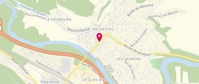 Plan de Accueil périscolaire - Ville d'Archettes, Rue du 22 Septembre, 88380 Archettes