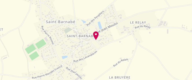 Plan de Accueil de loisirs - Eté - Saint-Barnabé, Rue Pierre Loti, 22600 Saint-Barnabé