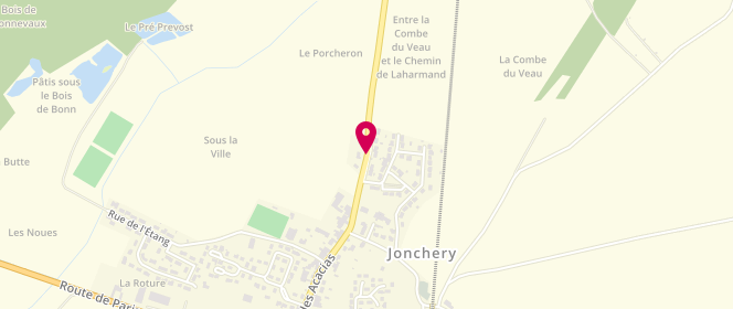 Plan de Accueil de loisirs De Jonchery, Rue des Acacias, 52000 Jonchery