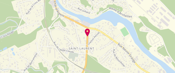 Plan de Accueil de loisirs - MJC Saint-Laurent, 16 Rue de la 7ème Armée, 88000 Épinal