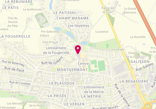 Plan de Accueil périscolaire Municipal 2-12 ans - Montgermont, 2 Rue des Courtines, 35760 Montgermont