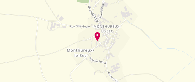 Plan de Accueil de loisirs De Monthureux Le Sec - Fdfr, 70 Route de Thuillières, 88800 Monthureux-le-Sec