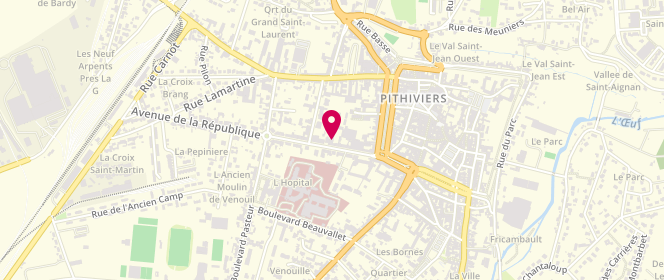 Plan de Accueil de loisirs Scouts et Guides de France Beauce Gatinais, 12 Avenue de la République, 45300 Pithiviers