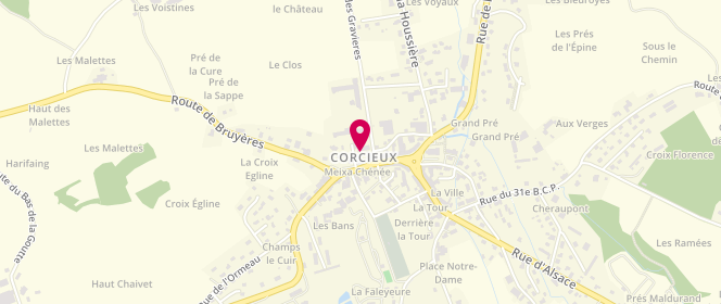 Plan de Accueil périscolaire de la Ville de Corcieux, 1 Place Général de Gaulle, 88430 Corcieux