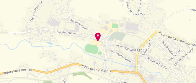 Plan de Accueil périscolaire - Centre Animation Jeunesse de Fraize, 4 Rue des Aulnes, 88230 Fraize