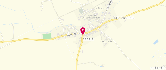 Plan de Accueil de loisirs - Afr- Segrie - saint Christophe - Vernie, 1 Rue du Cormier, 72170 Ségrie