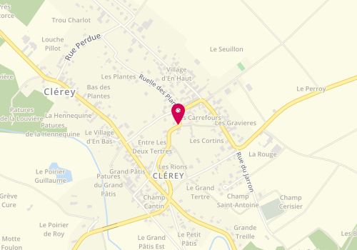 Plan de AFR Clérey / Fresnoy La Farandole, 11 Rue de l'Église, 10390 Clérey