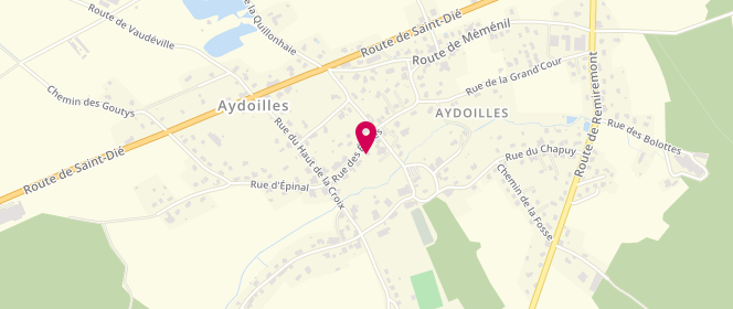 Plan de Accueil de loisirs de la commune d'Aydoilles, 9 Rue des Écoles, 88600 Aydoilles