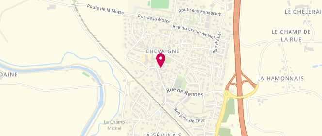 Plan de Accueil périscolaire Municipal 3-12 ans - Chevaigné, Place de l'Eglise, 35250 Chevaigné
