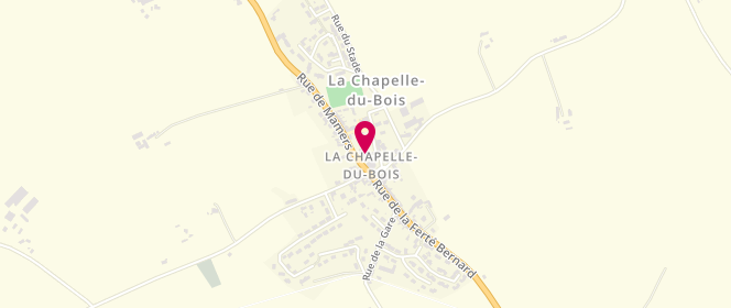 Plan de Accueil de loisirs - Afr- la Chapelle du Bois, 4 Rue de Mamers, 72400 La Chapelle-du-Bois