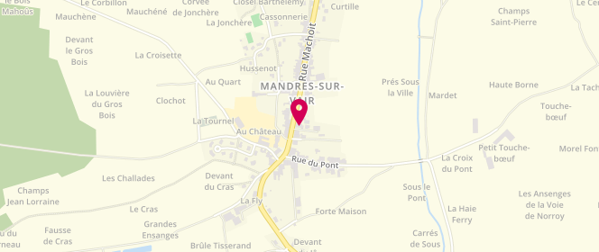 Plan de Accueil de loisirs de la comune de Mandres sur Vair, 130 Rue de Machoit, 88800 Mandres-sur-Vair