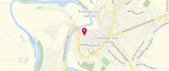 Plan de Accueil de loisirs - Centre Social Escale - Fresnay Sur Sarthe, 4 Place Bassum, 72130 Fresnay-sur-Sarthe