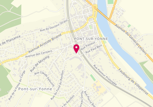 Plan de Accueil de loisirs de Pont sur Yonne (école primaire), 1 Rue Saint Jean, 89140 Pont-sur-Yonne