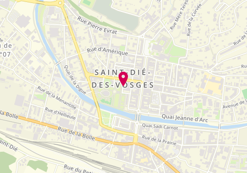 Plan de Accueil de loisirs de la Ville de Saint-Dié des Vosges, Place Jules Ferry, 88100 Saint-Dié-des-Vosges