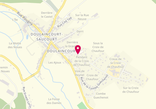 Plan de Accueil de loisirs de Doulaincourt, 1 Rue de la Croix de Chauffourt, 52270 Doulaincourt-Saucourt