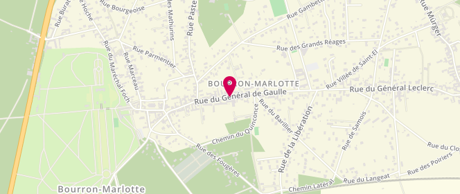 Plan de Accueil de loisirs, Rue du Général de Gaulle, 77780 Bourron-Marlotte