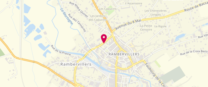 Plan de Accueil périscolaire Parmoulin de Rambervillers - Communauté Communes 2C2R, 10 Rue du Parmoulin, 88700 Rambervillers