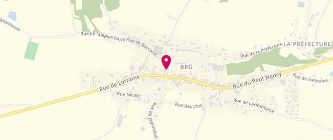 Plan de Accueil périscolaire de Bru - Communauté de Communes 2C2R, Place de la Mairie, 88700 Brû