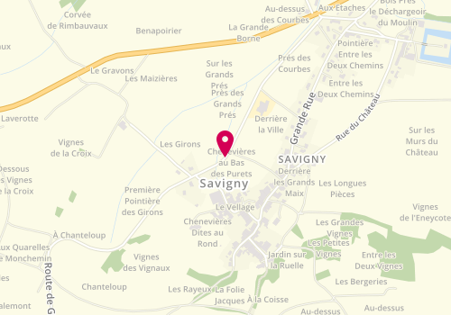 Plan de Accueil périscolaire Terre De Légende Du Sivs Savigny, Route de Gircourt, 88130 Savigny