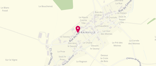 Plan de Accueil de loisirs - Sivu Des Écoles Vair-Vraine, 213 Rue du Han, 88170 Rainville